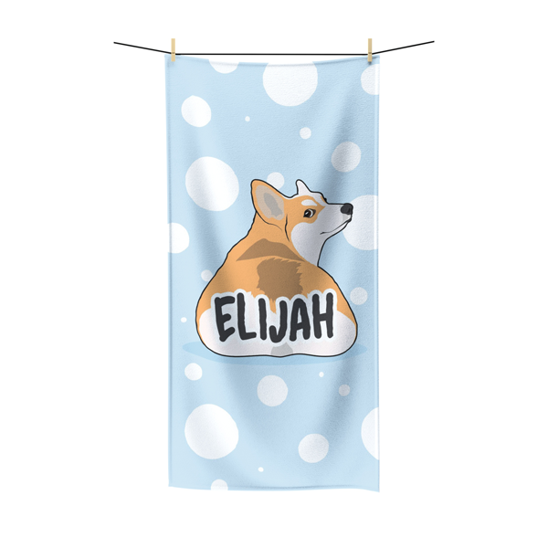 Corgi's Bum Beach Towel
