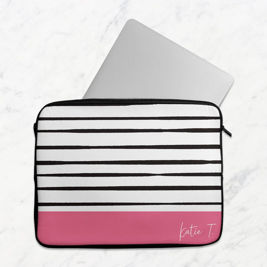 Jagged Lines Laptop Sleeve