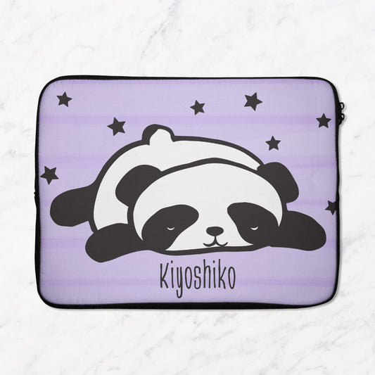Sleepy Panda Laptop Sleeve