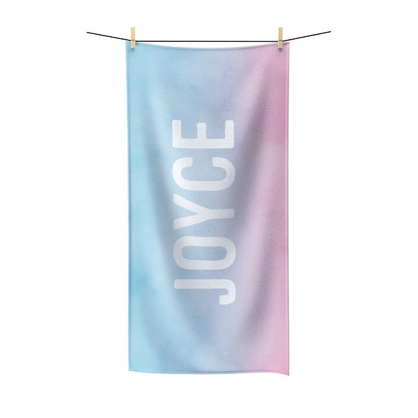 Blushing Water Beach Towel
