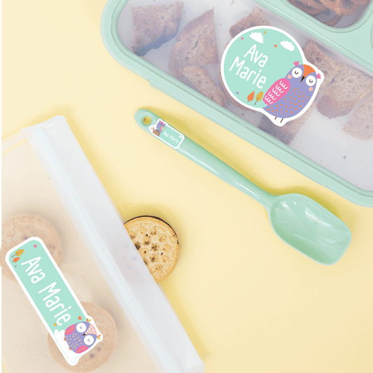 Owl Kiddie Label Pack