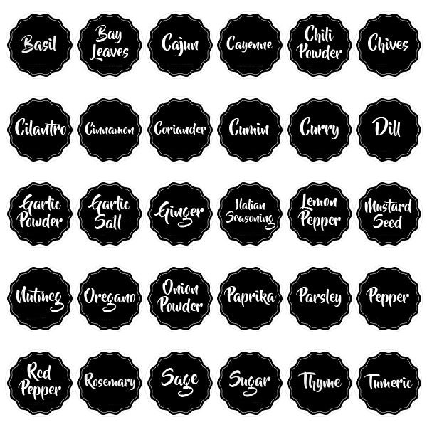 Black Spice Labels