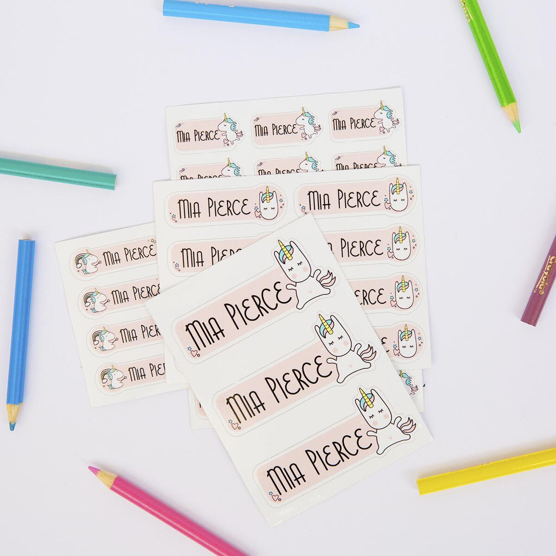 6 Creative Ways to Use Personalized Name Labels