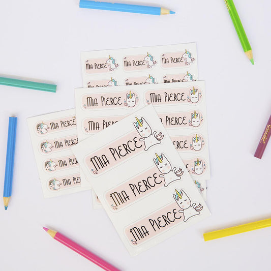 6 Creative Ways to Use Personalized Name Labels