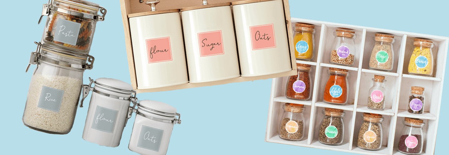 Pantry and Spice Labels