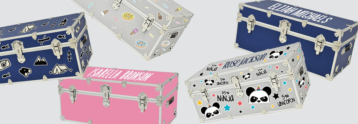 Camp Trunk Labels & Name Labels for Camp | Label Daddy