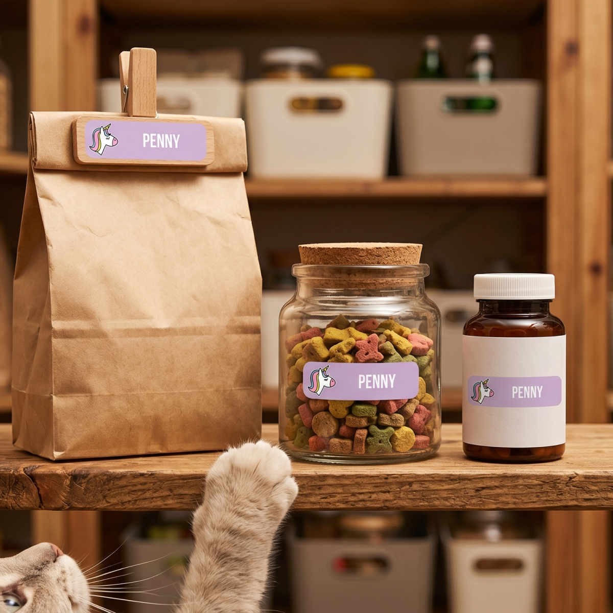 Pet  Large All Purpose Labels