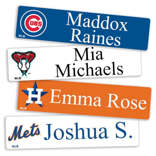 MLB Large All Purpose Labels