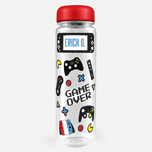 Gamer Water Bottle Labels