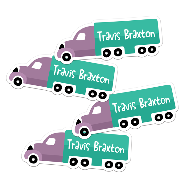 Mini Semi Die Cut Labels