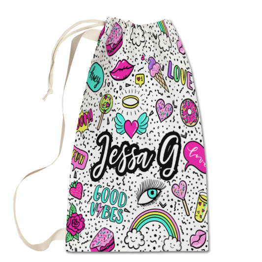 90's Vibes Laundry Bag