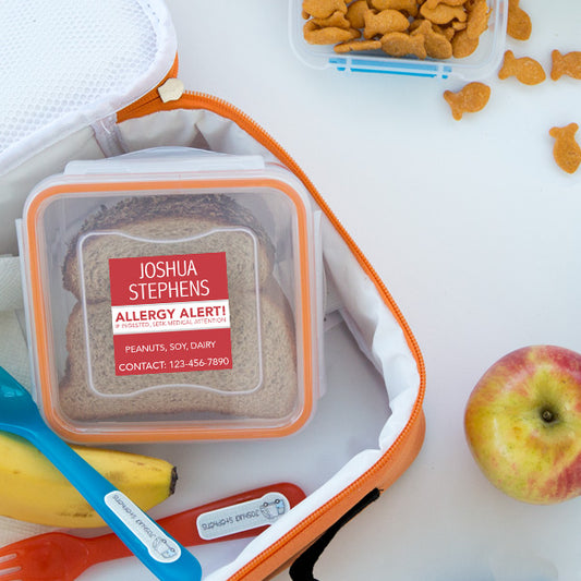 Allergy Alert Labels