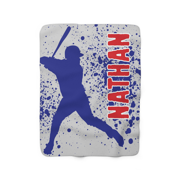 Batter Up! Fleece Blanket