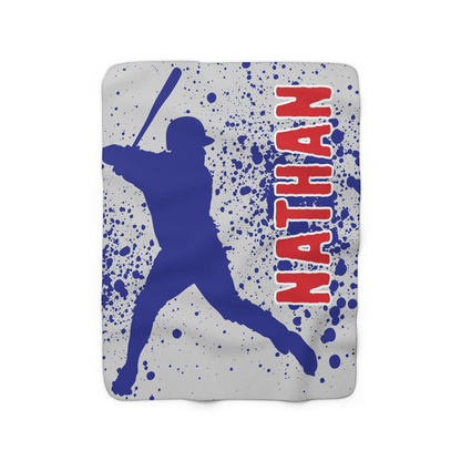 Batter Up! Fleece Blanket