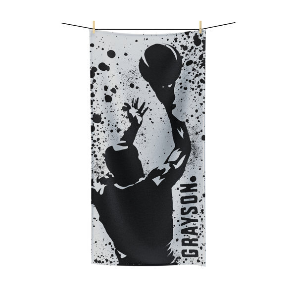 Jump Shot Beach Towel