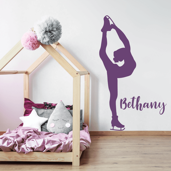 Biellmann Spin Name Decal