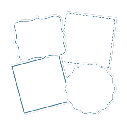 White Write-On Combo Pantry Labels