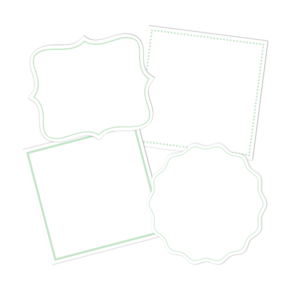 White Write-On Combo Pantry Labels