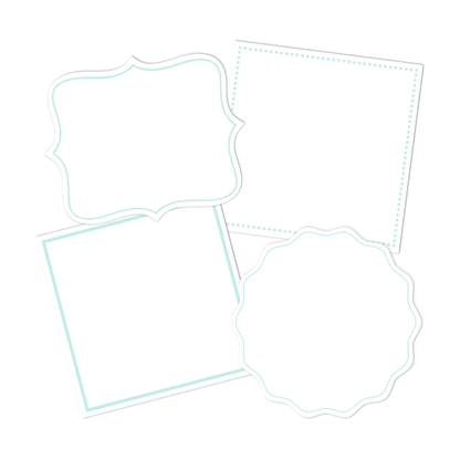 White Write-On Combo Pantry Labels