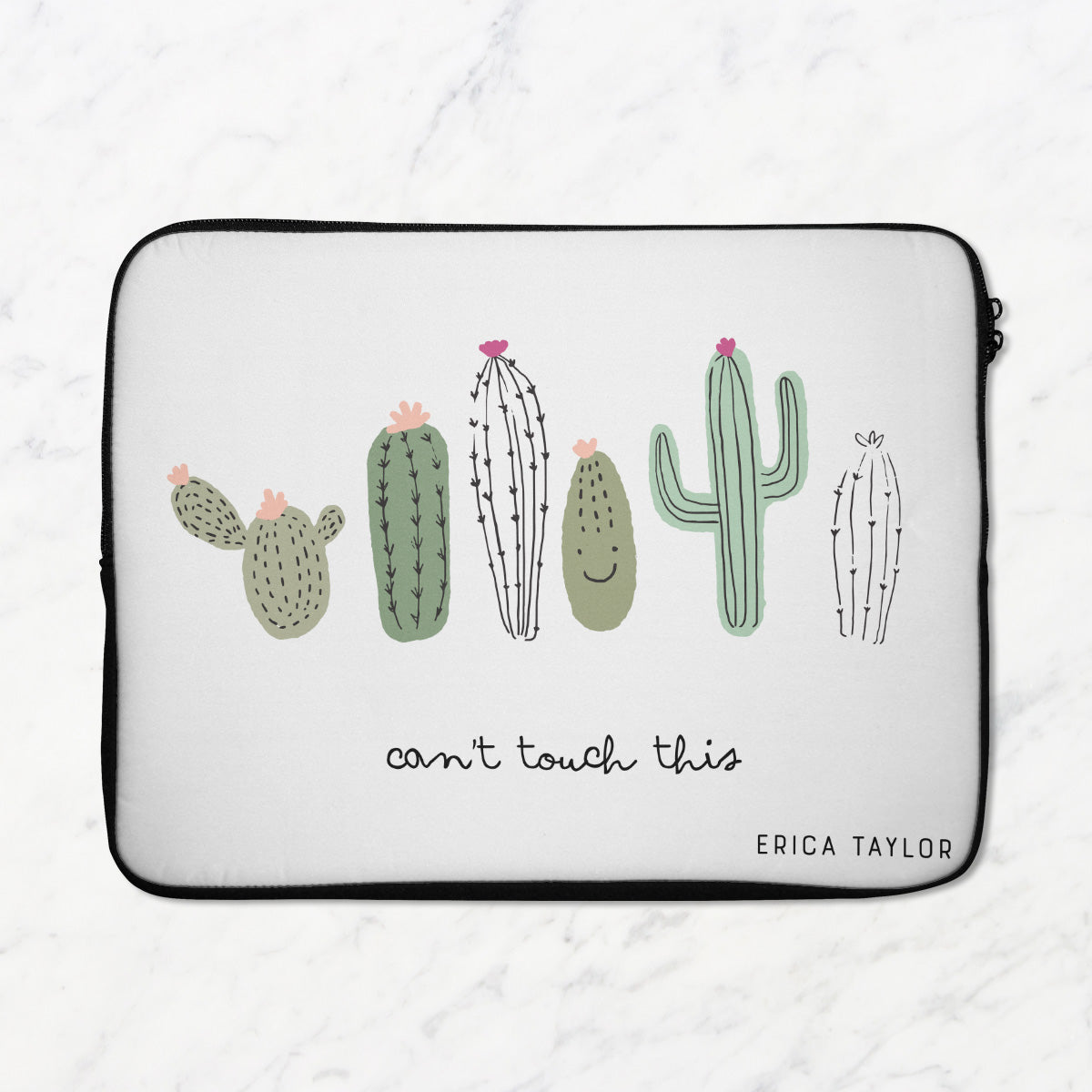 Cutie Cactus Laptop Sleeve