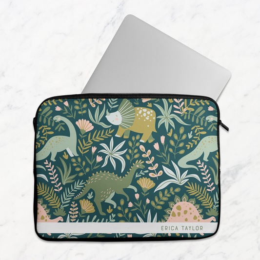 Dino Jungle Laptop Sleeve