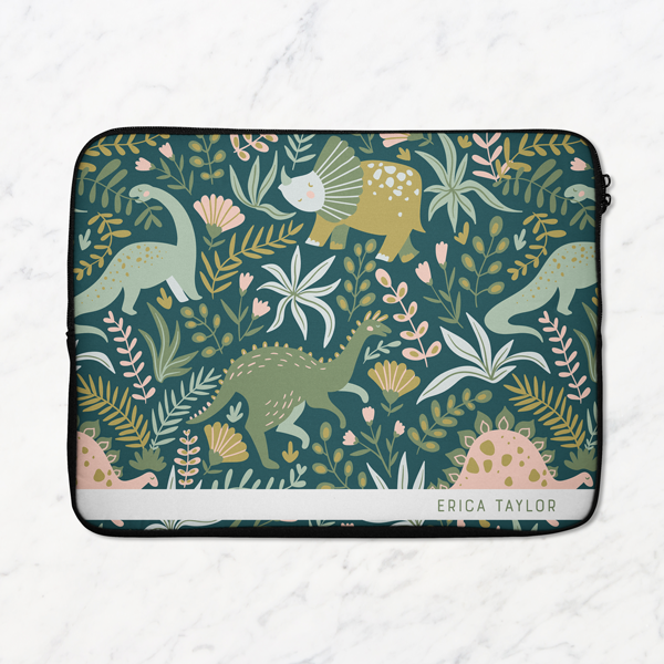 Dino Jungle Laptop Sleeve