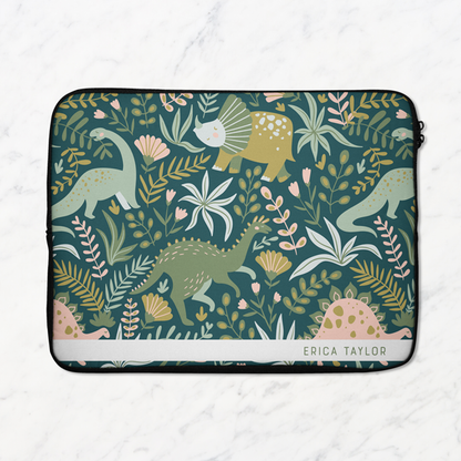 Dino Jungle Laptop Sleeve