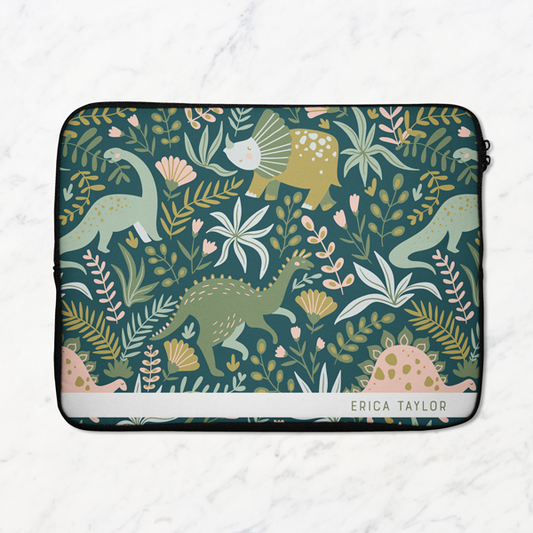 Dino Jungle Laptop Sleeve