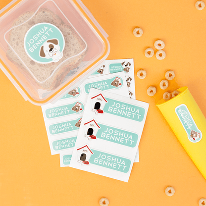 Doggie Kiddie Label Pack