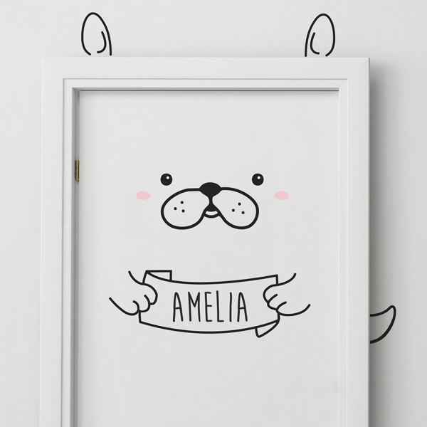 Doggy Door Walll Decal