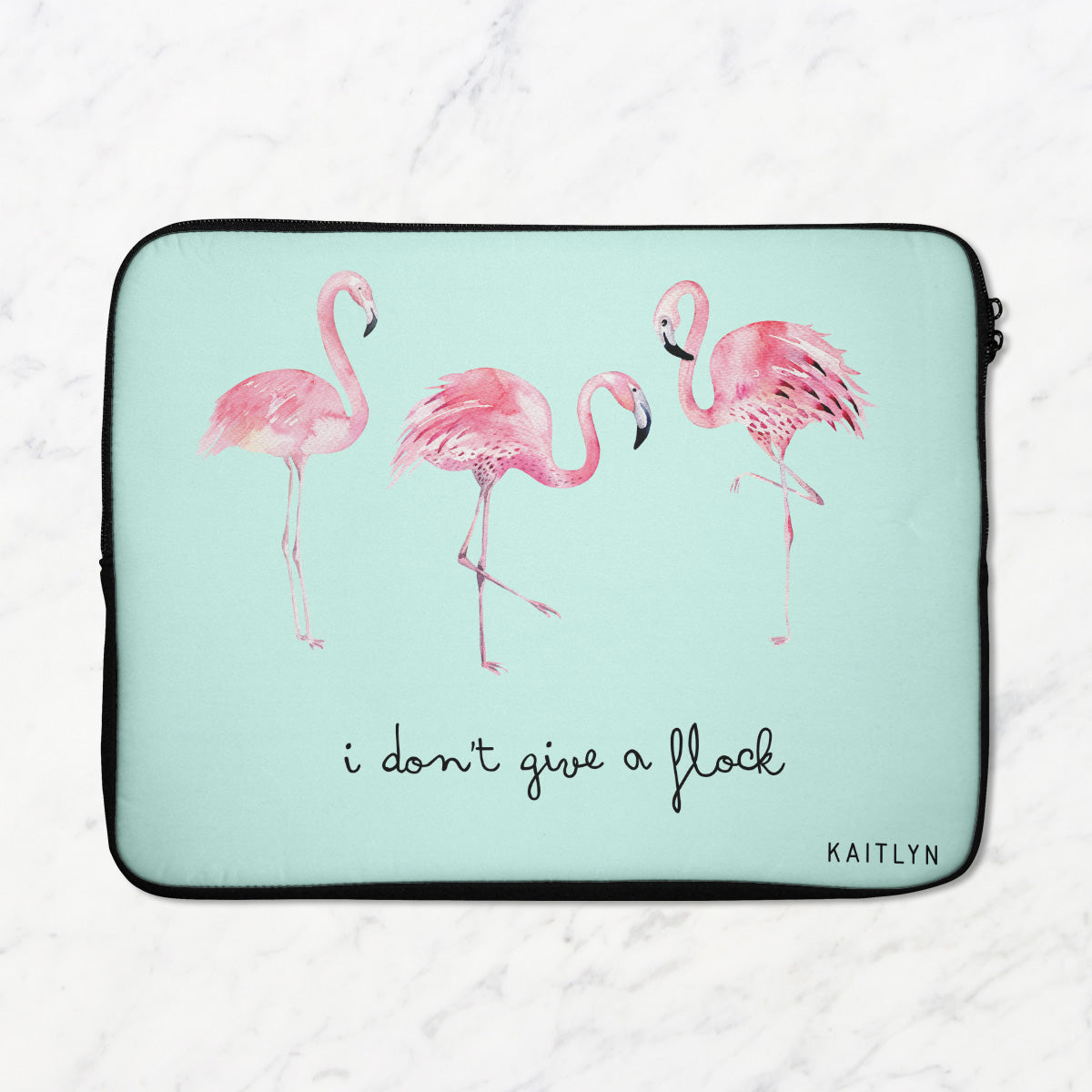 Flamingo Flock Laptop Sleeve