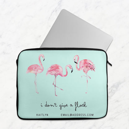 Flamingo Flock Laptop Sleeve