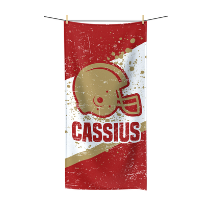 Football Rush Beach Towel