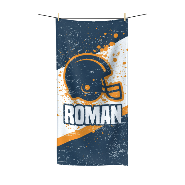 Football Rush Beach Towel