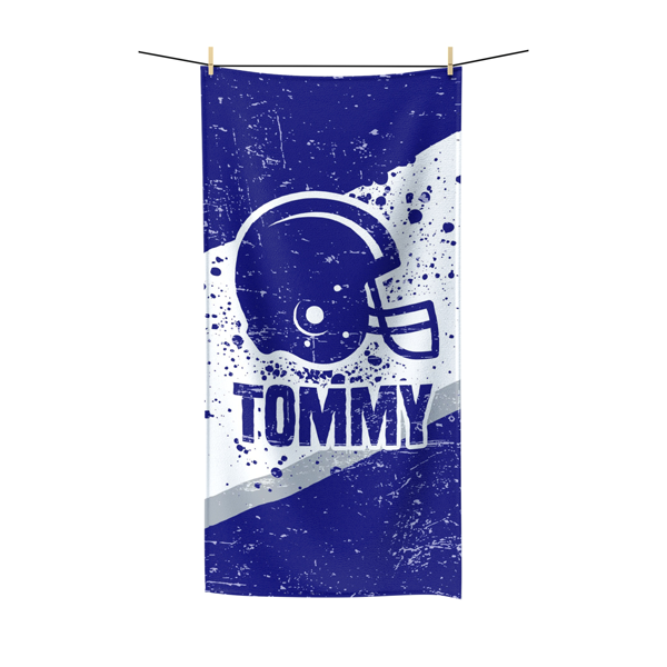 Football Rush Beach Towel