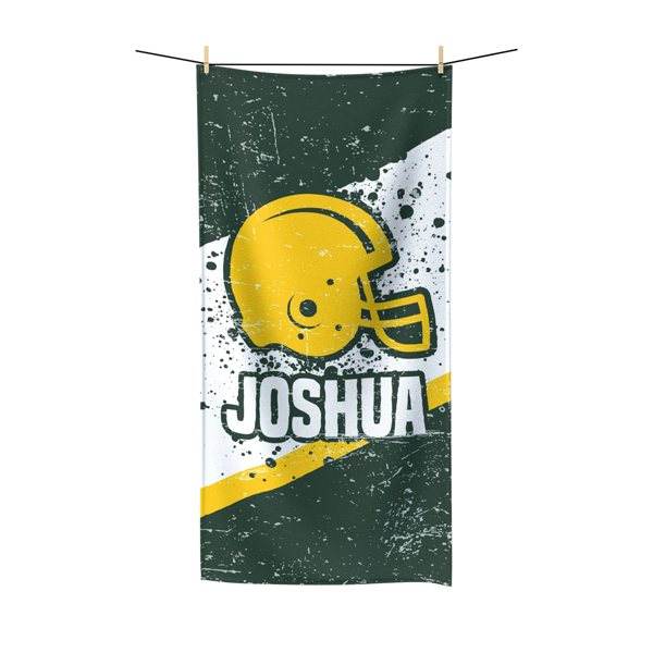 Football Rush Beach Towel