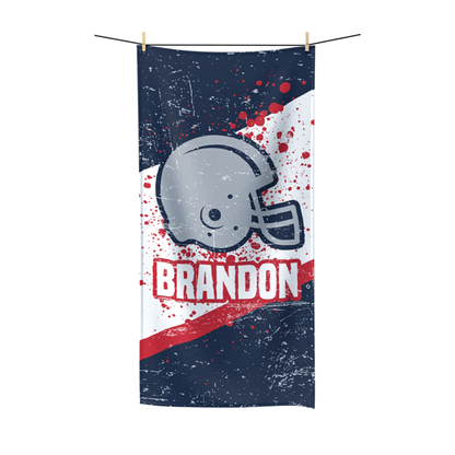 Football Rush Beach Towel