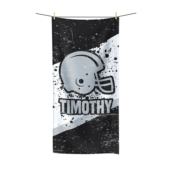 Football Rush Beach Towel