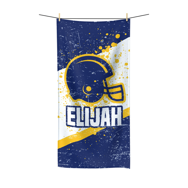 Football Rush Beach Towel