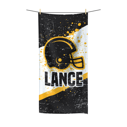 Football Rush Beach Towel