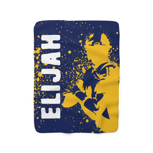 Quarterback Fleece Blanket