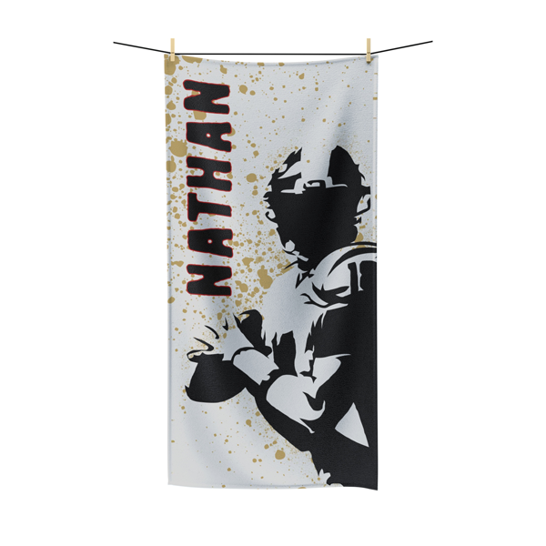 Quarterback Beach Towel