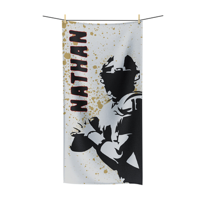 Quarterback Beach Towel