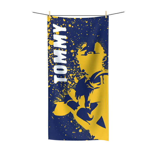 Quarterback Beach Towel