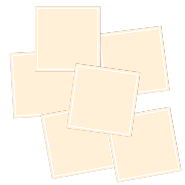 Framed Write-On Pantry Labels