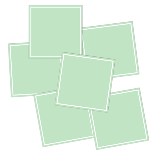 Framed Write-On Pantry Labels