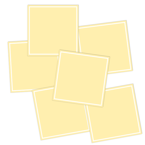 Framed Write-On Pantry Labels