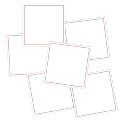 White Write-On Framed Pantry Labels