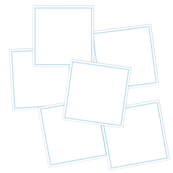 White Write-On Framed Pantry Labels