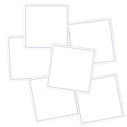 White Write-On Framed Pantry Labels